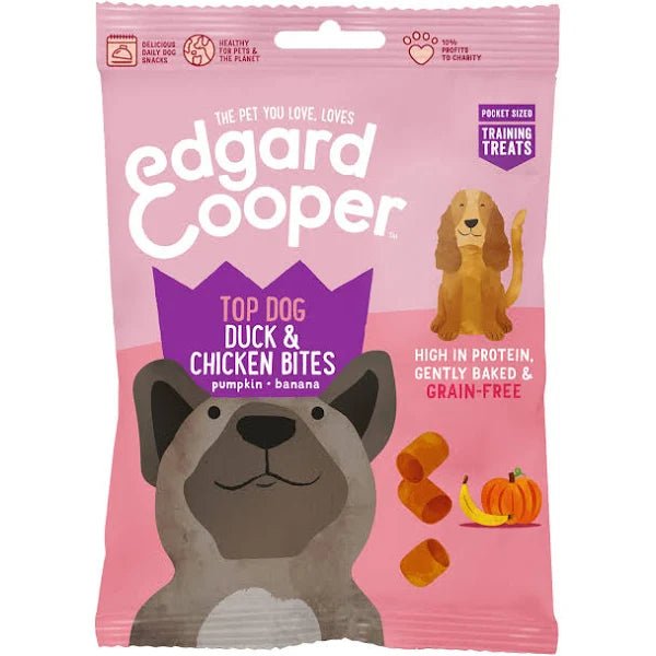 EDGARD & COOPER Dog Bites Duck & Chicken 50g - Pets Villa