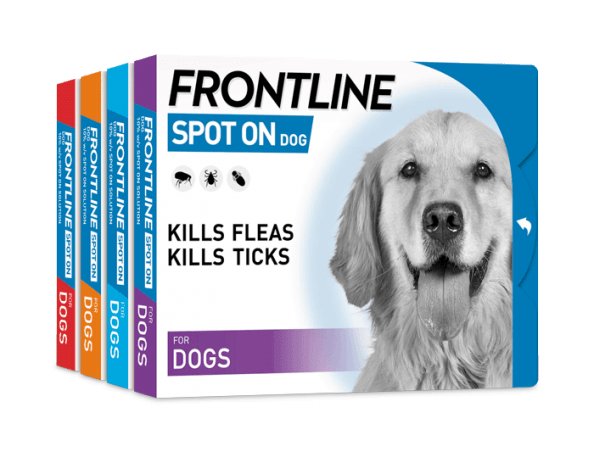 FRONTLINE® Spot On Flea And Tick Treatment For Dogs 1 Pipette - Pets Villa