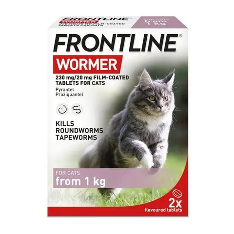 Flea tick and wormer for cats best sale