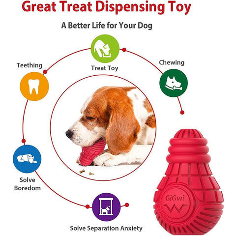 GIGWI Bulb High Quality Chew Treat Stuffing Toy - Pets Villa