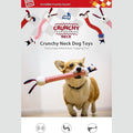 GIGWI Crunchy Transforming Neck for Dogs - S - Pets Villa