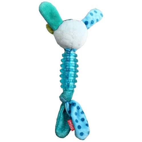 GIGWI Suppa Puppa Squeaker Rabbit For Puppies And Small Dogs - Pets Villa