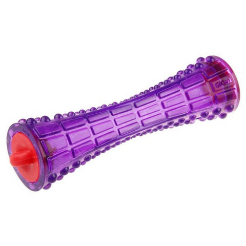 GIGWI Treats Dispenser Durable TPR Stick Transparent Purple - Pets Villa