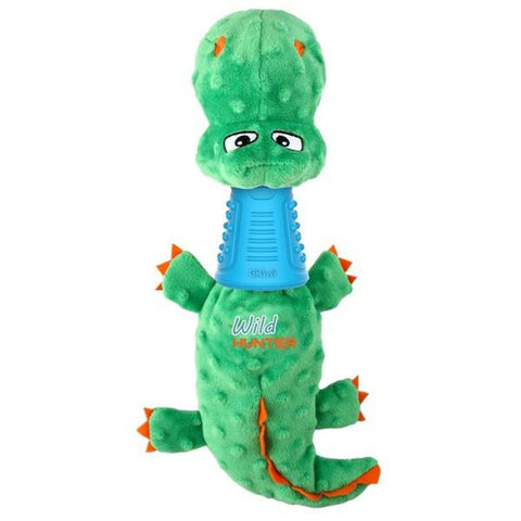 GIGWI Wild Hunter Plush Dog Toy with TPR Neck - Pets Villa