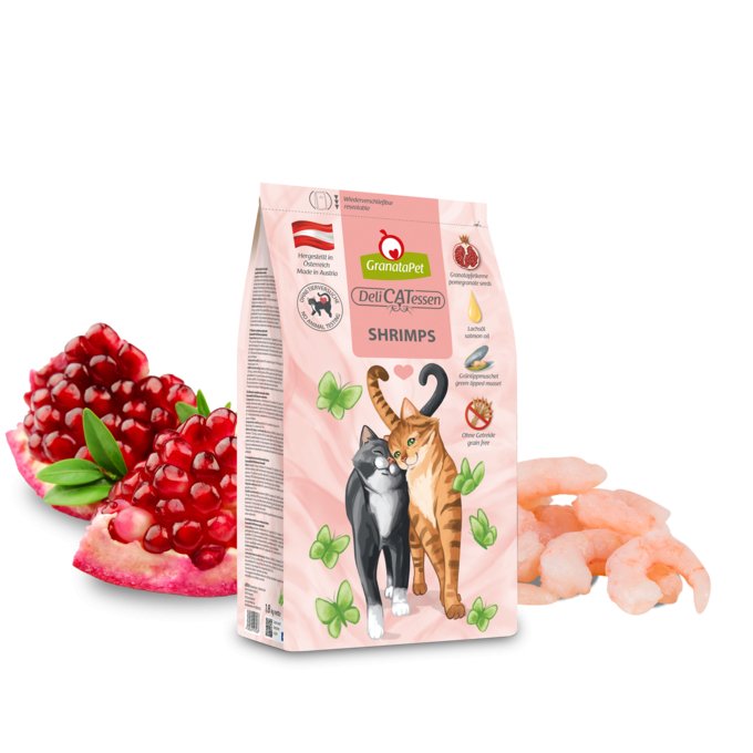 GRANATAPET Cat Dry Food Delicatessen Shrimps - Pets Villa