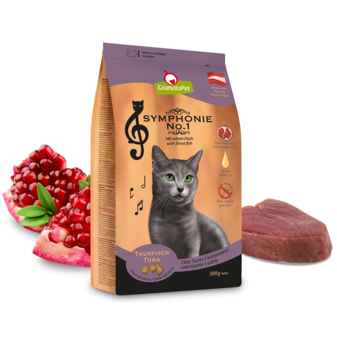 GRANATAPET Cat Dry Food Symphonie NO. 1 Tuna 300g - Pets Villa