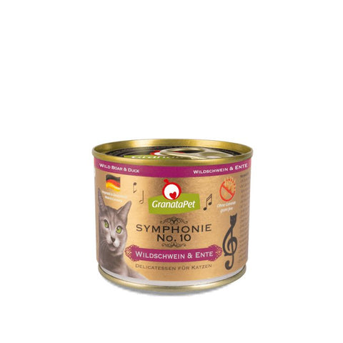 GRANATAPET Cat Symphonie No. 10 Wild Boar & Duck - Pets Villa