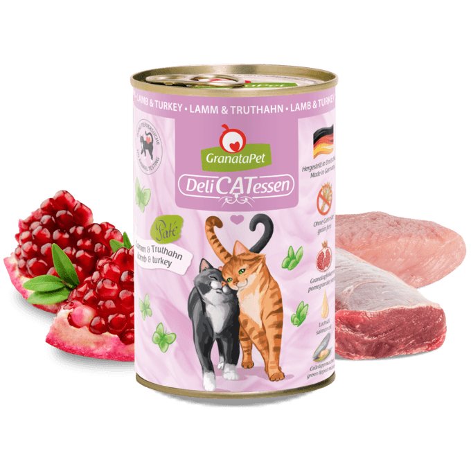 GRANATAPET Cat - Wet food DeliCatessen Lamb & Turkey - Pets Villa