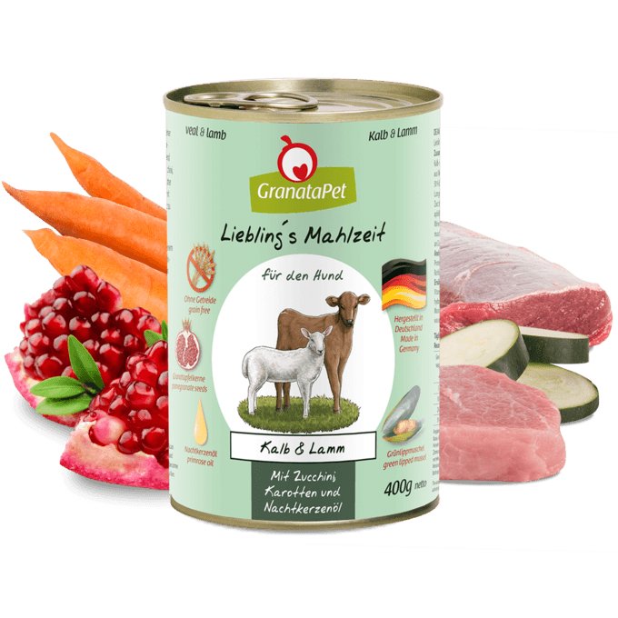 GRANATAPET Dog Liebling ́s Mahlzeit Veal & Lamb - Pets Villa