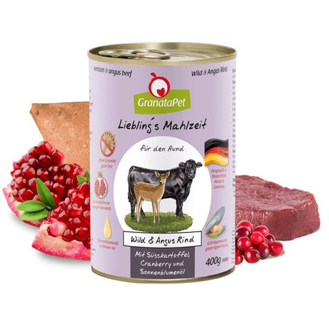 GRANATAPET Dog Liebling ́s Mahlzeit Venison & Angus Beef - Pets Villa