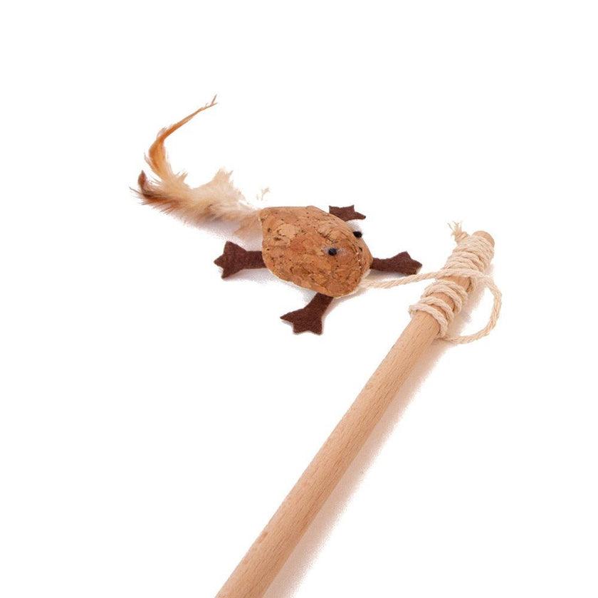 GREAT & SMALL Cat Dangler Cork Frog