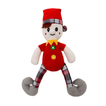 GREAT&SMALL Christmas Little Elf Dog Toy