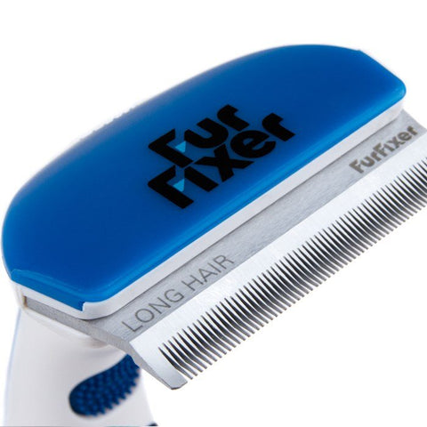 GREAT&SMALL FurFixer Deshedding Brush for Long Hair - Pets Villa