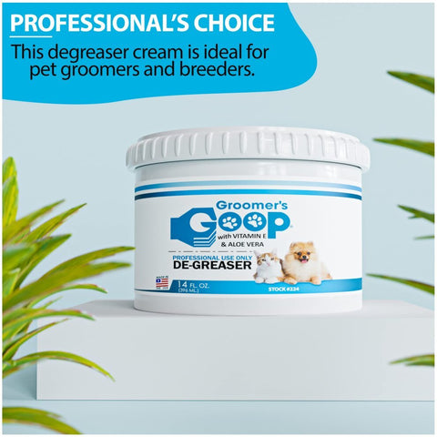 GROOMER'S GOOP Dog and Cat De-Greaser 14oz - Pets Villa