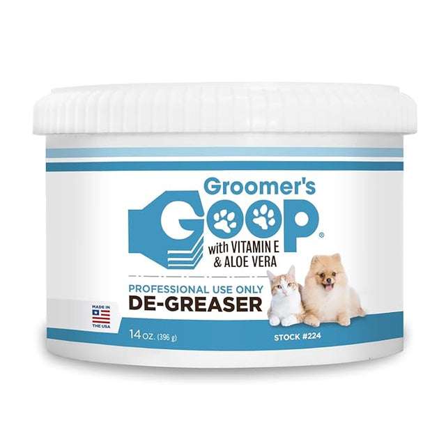 GROOMER'S GOOP Dog and Cat De-Greaser 14oz | Pets Villa