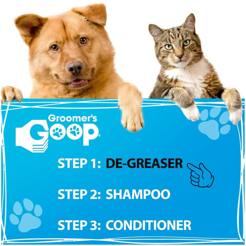 GROOMER'S GOOP Dog and Cat De-Greaser 14oz - Pets Villa