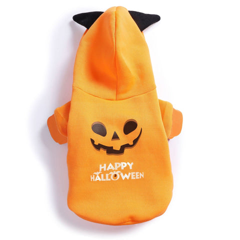 Happy Halloween Pumpkin Face Pet Jumper - Pets Villa