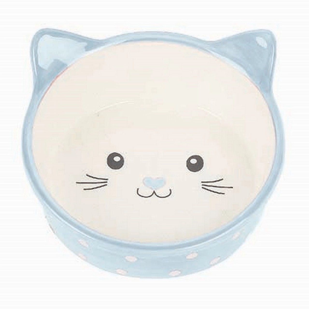 HAPPY PET Polka Cat Bowl - Pets Villa