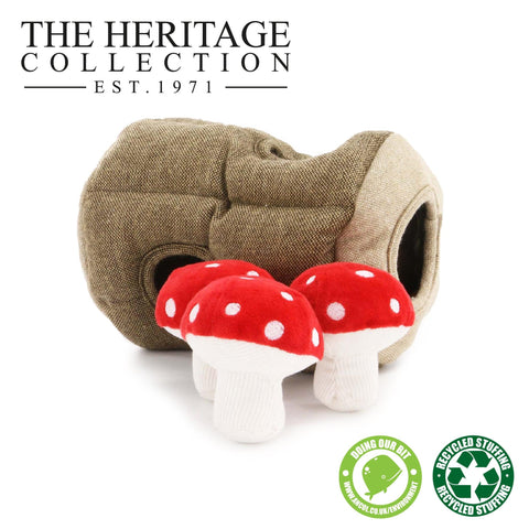 Heritage ANCOL Firm Cuddly Dog Toy – Textured, Interactive & Eco-Friendly