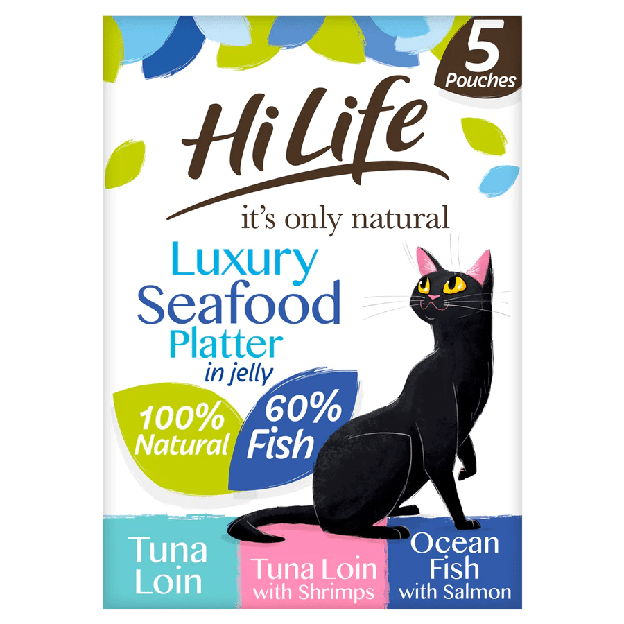 HILIFE its only natural Luxury Seafood Platter (Complementary Food) - Pets Villa