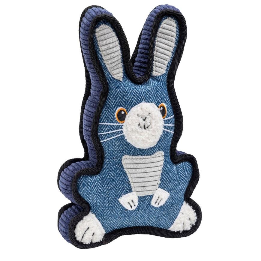 HOUSE OF PAWS - Navy Tuff Toy Hare - Pets Villa