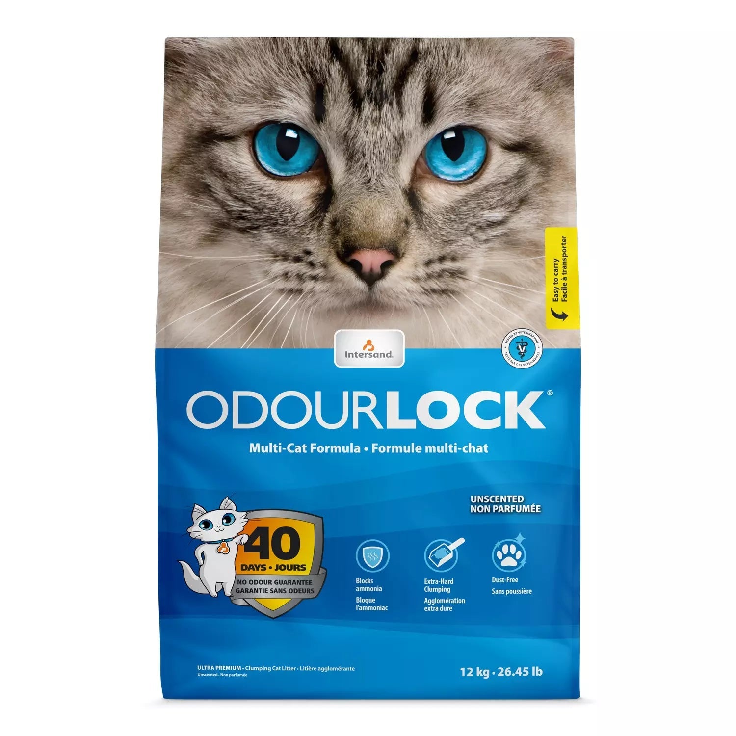 INTERSAND Odourlock Unscented Cat Litter - Pets Villa