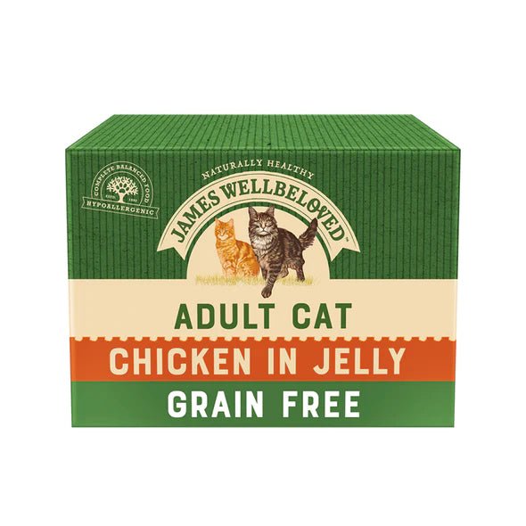 JAMES WELLBELOVED Chicken in Jelly Pouch (85g) - Pets Villa