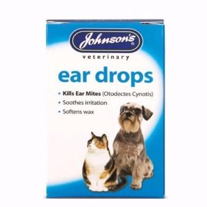 JOHNSON'S Ear Drops Solution 15ml for Cats and Dogs - Pets Villa