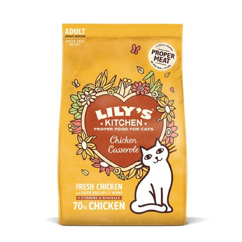 LILY’S KITCHEN Cat Chicken Casserole Dry Food - Pets Villa