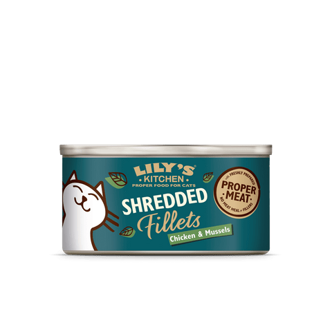 LILY'S KITCHEN Chicken with Mussel Shredded Fillets - Pets Villa