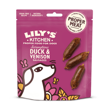LILY'S KITCHEN Duck and Venison Sausages - Pets Villa