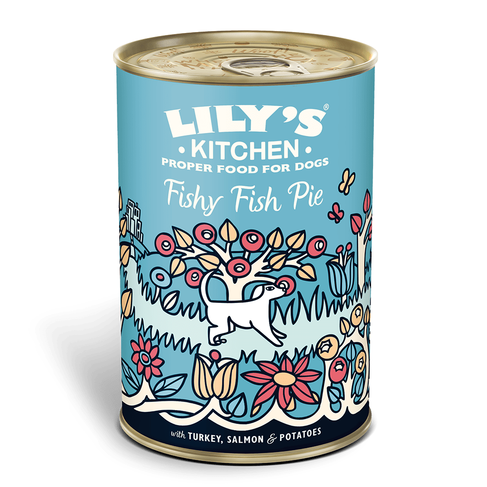 Dog Fishy Fish Pie Peas
