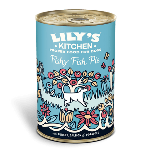 LILY'S KITCHEN Fishy Fish Pie with Peas (400g) - Pets Villa