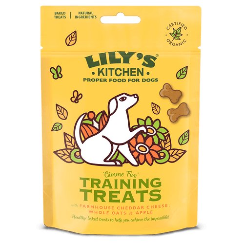LILY'S KITCHEN Organic Cheese and Apple Training Treats - Pets Villa