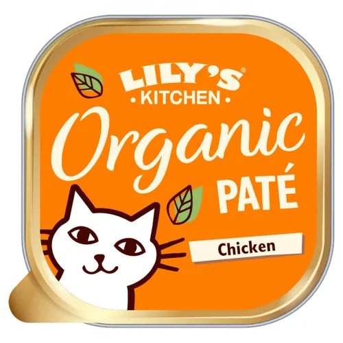 LILY'S KITCHEN Organic Chicken Paté for Cats - Pets Villa