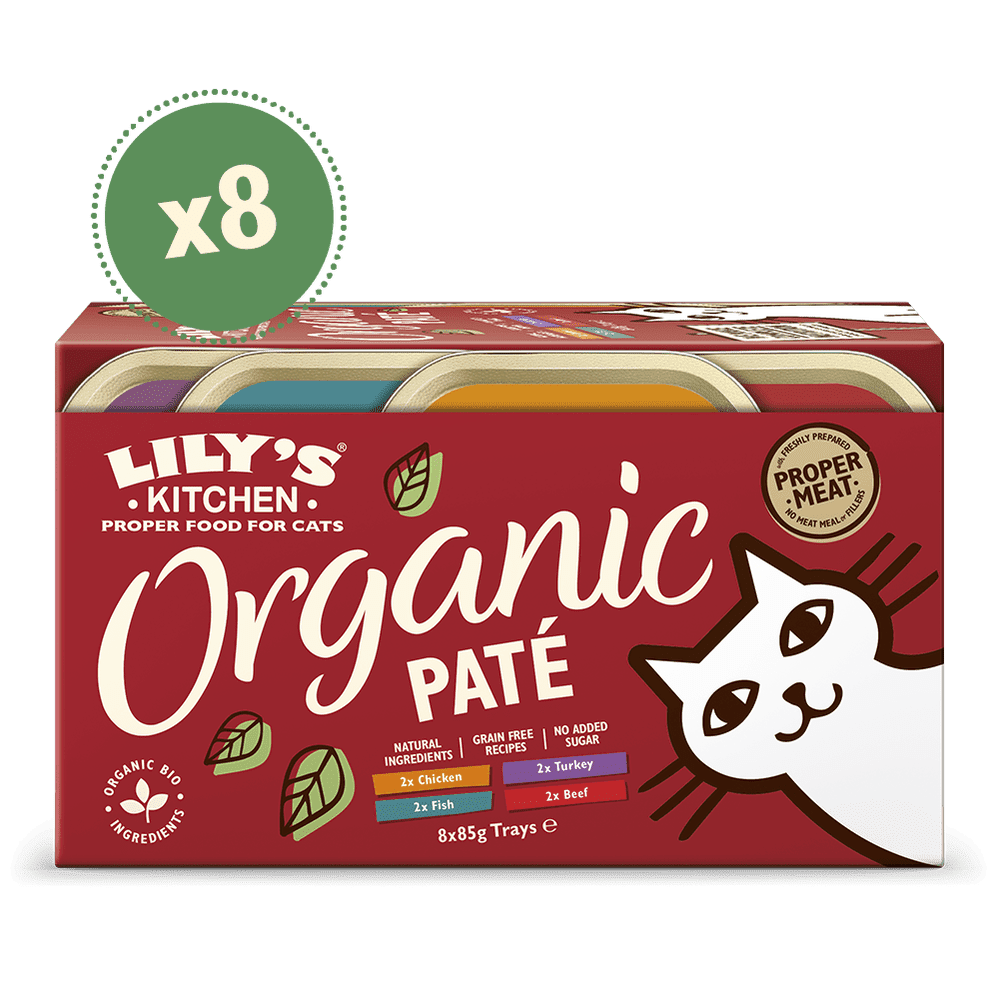 LILY'S KITCHEN Organic Paté 8 x 85g Multipack - Pets Villa