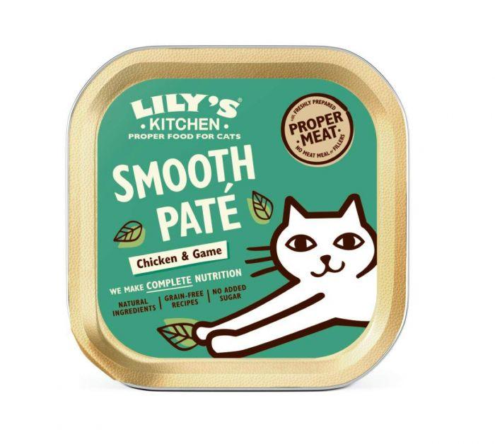 LILY'S KITCHEN Smooth Chicken & Game Paté for Cats - Pets Villa
