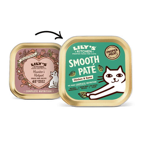 LILY'S KITCHEN Smooth Chicken & Game Paté for Cats - Pets Villa