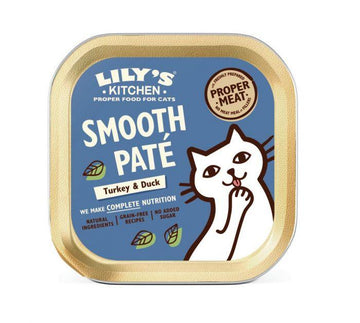 LILY'S KITCHEN Smooth Turkey & Duck Paté for Cats - Pets Villa
