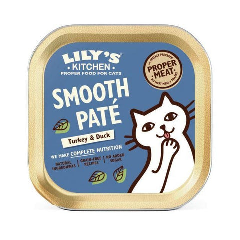 LILY'S KITCHEN Smooth Turkey & Duck Paté for Cats - Pets Villa