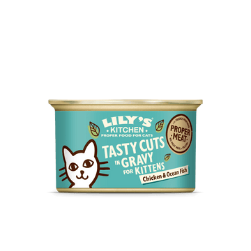 LILY'S KITCHEN Tasty Cuts Chicken & Fish for Kittens