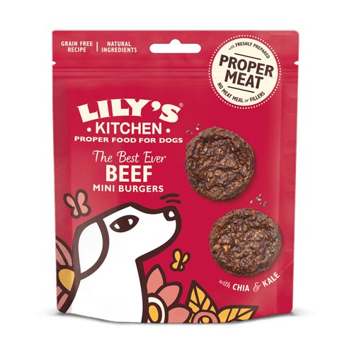 LILY'S KITCHEN The Best Ever Beef Mini Burgers - Pets Villa