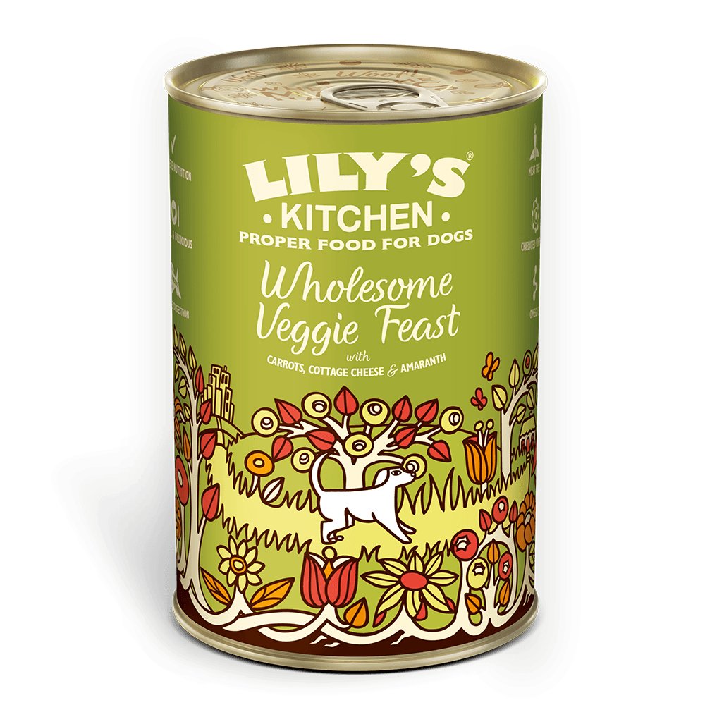 LILY'S KITCHEN Wholesome Veggie Feast (375g) - Pets Villa