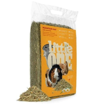 LITTLE ONE Mountain Hay With Camomile 400g - Pets Villa