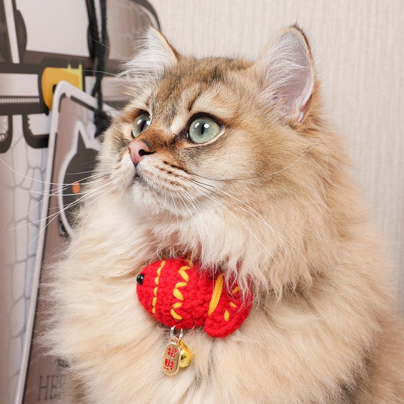 Lucky Fish Decorative Pet Collar - Pets Villa