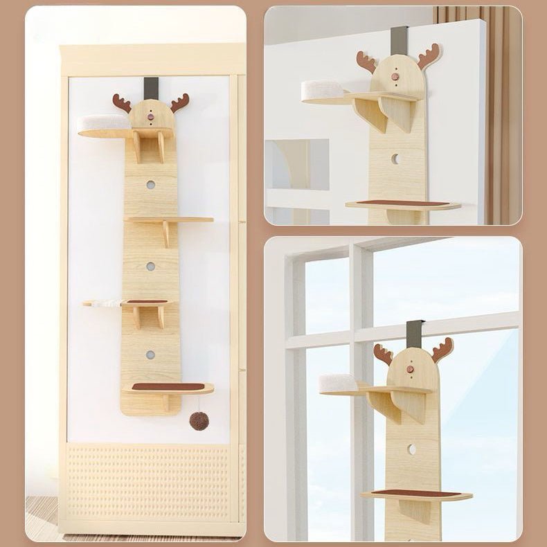 Cat door hanging climber best sale