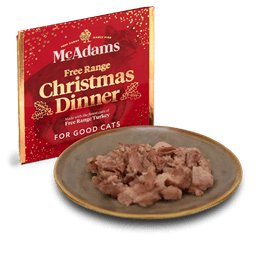 MCADAMS Cat Christmas Dinner Free Range Turkey - Pets Villa