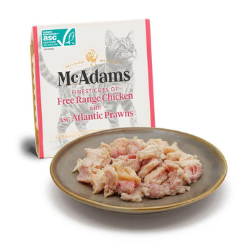 MCADAMS Cat Free Range Chicken with Atlantic Prawns - Pets Villa