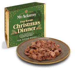 MCADAMS Dog Christmas Dinner Free Range Turkey & Veg - Pets Villa