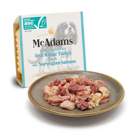 MCADAMS Dog Free Range Turkey with Norwegian Salmon - Pets Villa